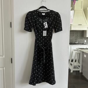 boden lovely linen dress Florence Linen Blend Dress-Blue, Enchanting Bouquet main image 1